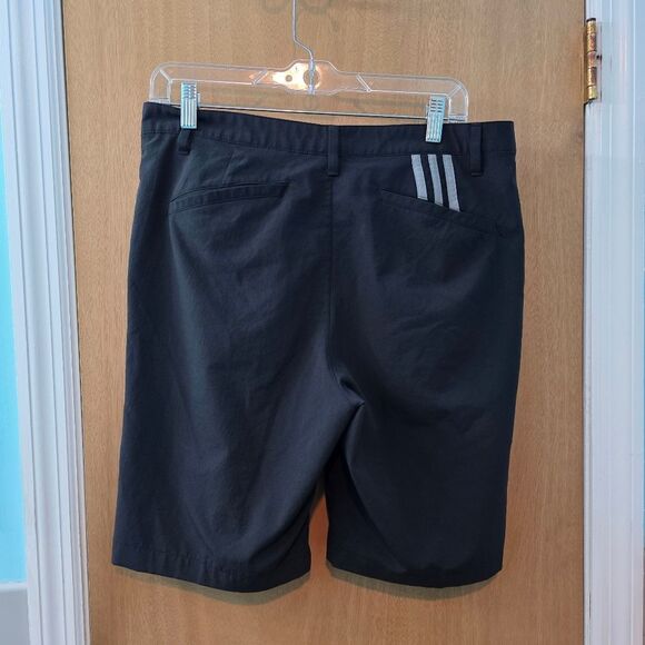 Adidas Black Athletic Performance Shorts Mens 32 - Picture 2 of 3